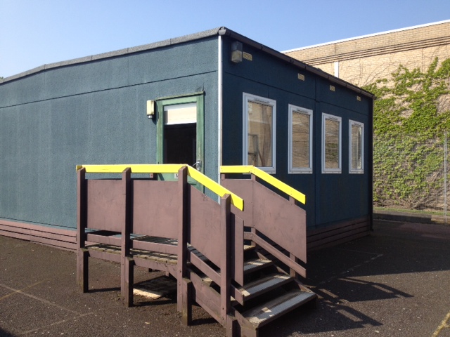 single modular classroom